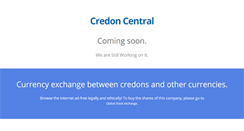 Desktop Screenshot of credoncentral.com